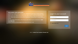 United Track System - Webtrack Application