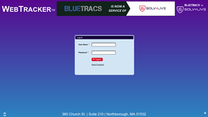WebTracker - User Login Portal