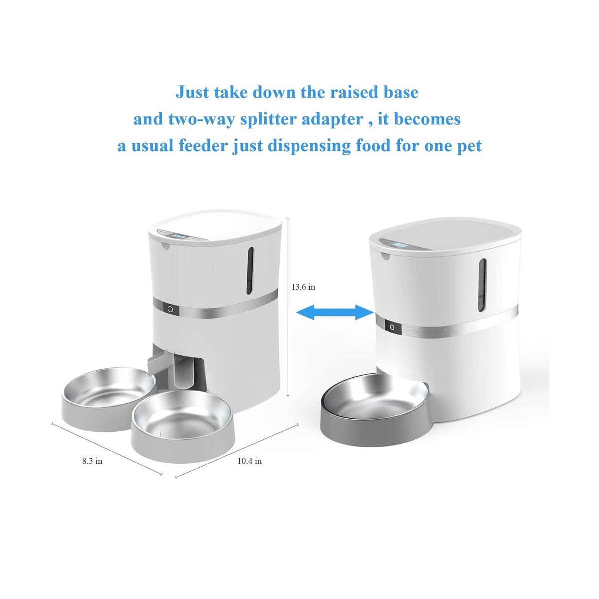 An application scenario or product detail of welltobe automatic cat feeder - Image 9