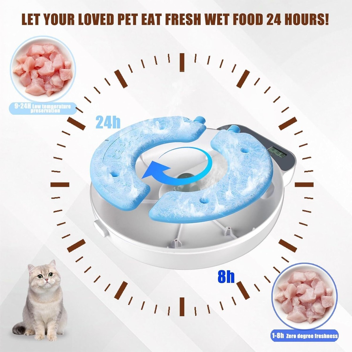 An application scenario or product detail of wet food automatic feeder - Image 15