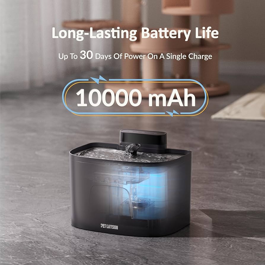 An application scenario or product detail of wireless cat fountains - Image 13