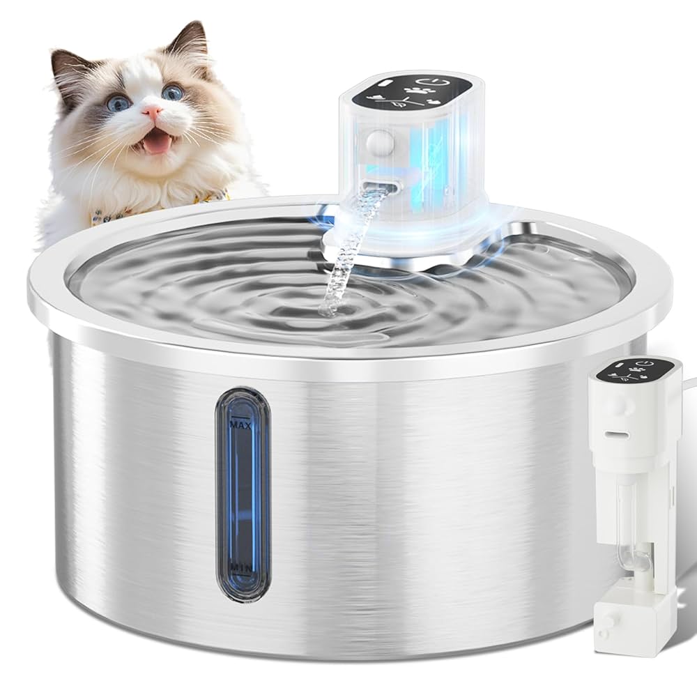 An application scenario or product detail of wireless cat water fountains - Image 7