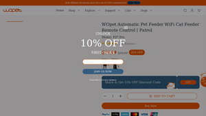 WOpet - Automatic Pet Feeder F07 Pro