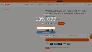 WOpet - Automatic Cat Feeder FT60B
