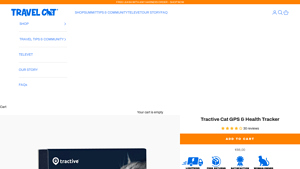 Tractive - Cat GPS & Health Tracker