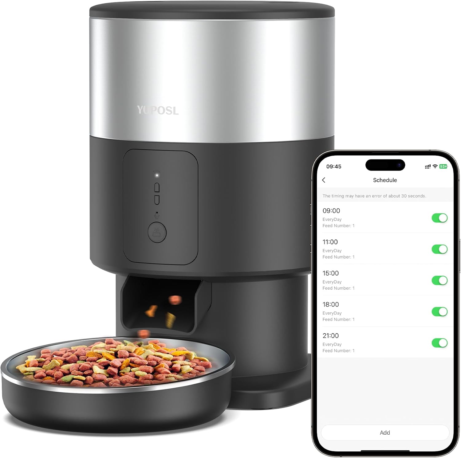 An application scenario or product detail of yuposl cat feeder - Image 8