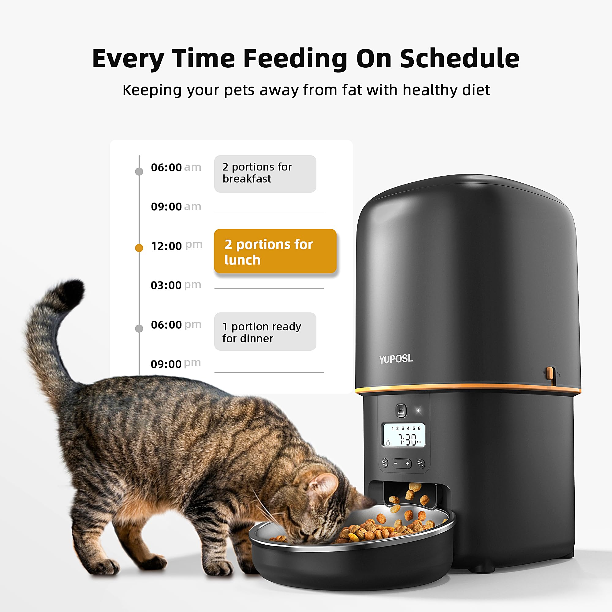 An application scenario or product detail of yuposl cat feeder - Image 9