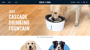 Zeus - Cascade Drinking Fountain