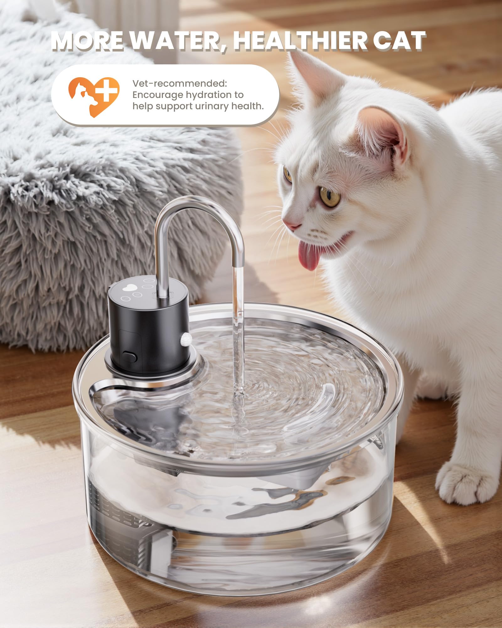 amazon cat water dispenser manufacturing details