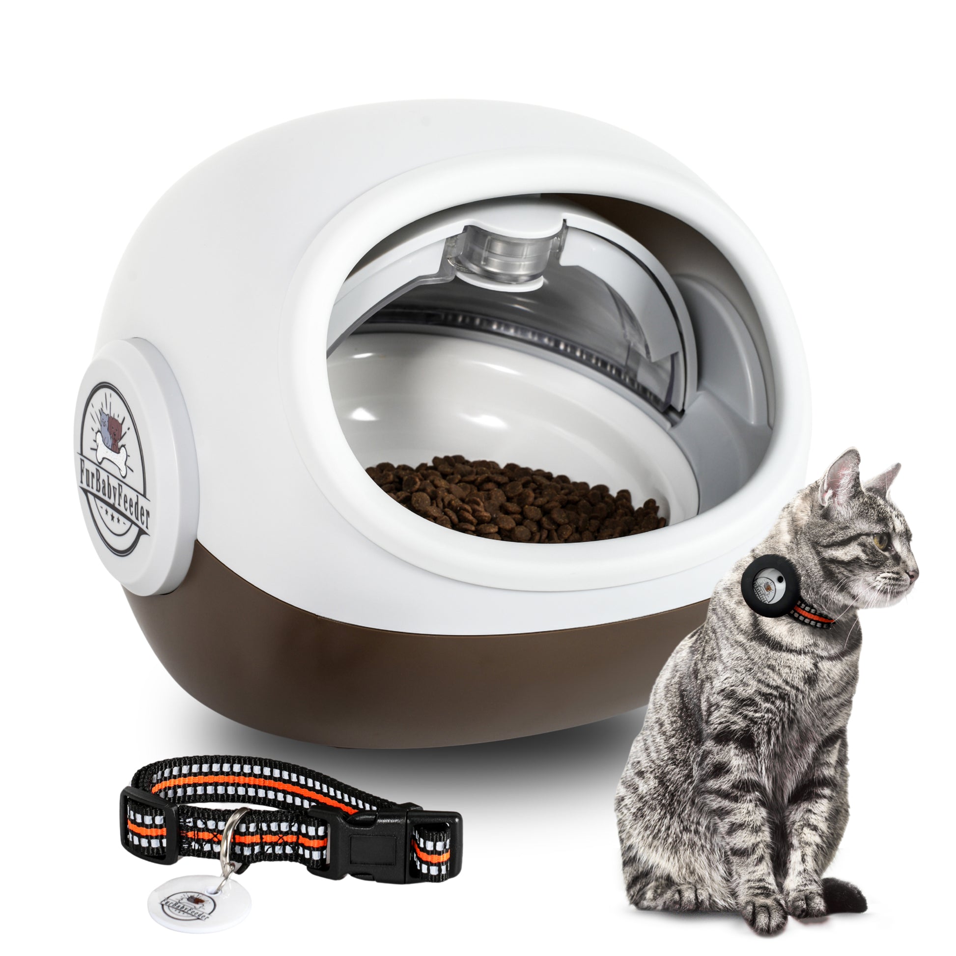 cat feeder that recognizes cat manufacturing details