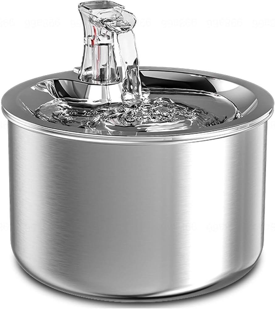 cat fountain stainless steel manufacturing details