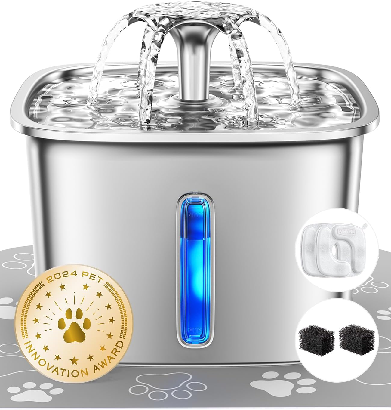 cat water fountain uv manufacturing details