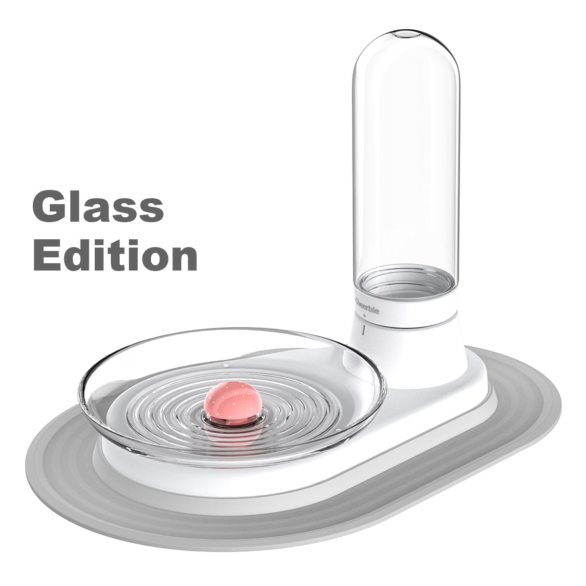 glass cat fountain manufacturing details