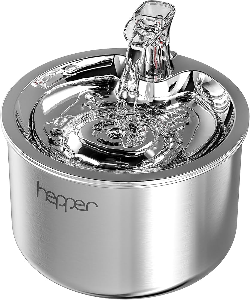 hepper stainless steel cat water fountain manufacturing details