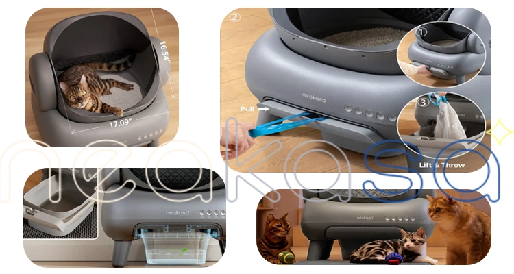 litter robot vs neakasa manufacturing details