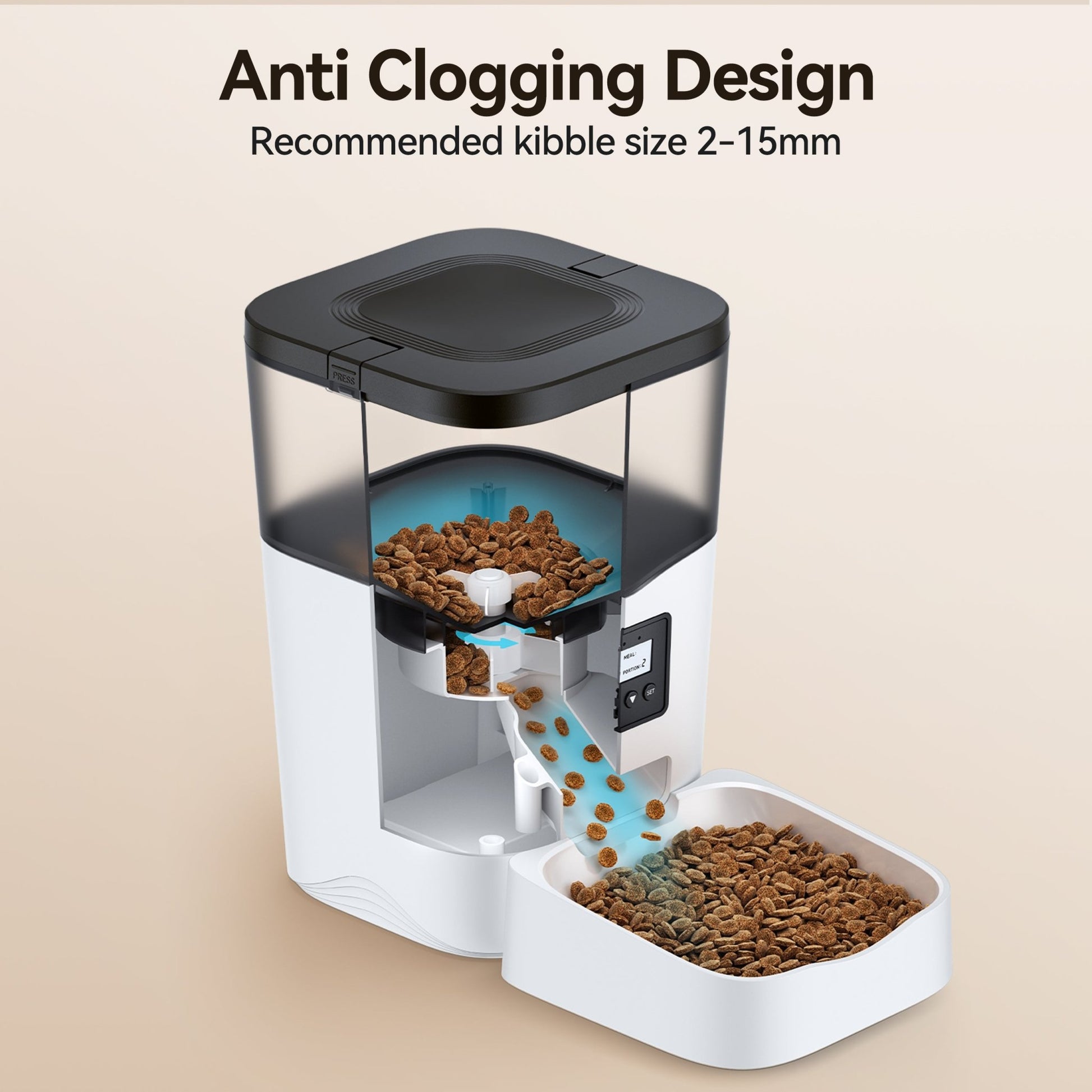 meowant automatic pet feeder manufacturing details