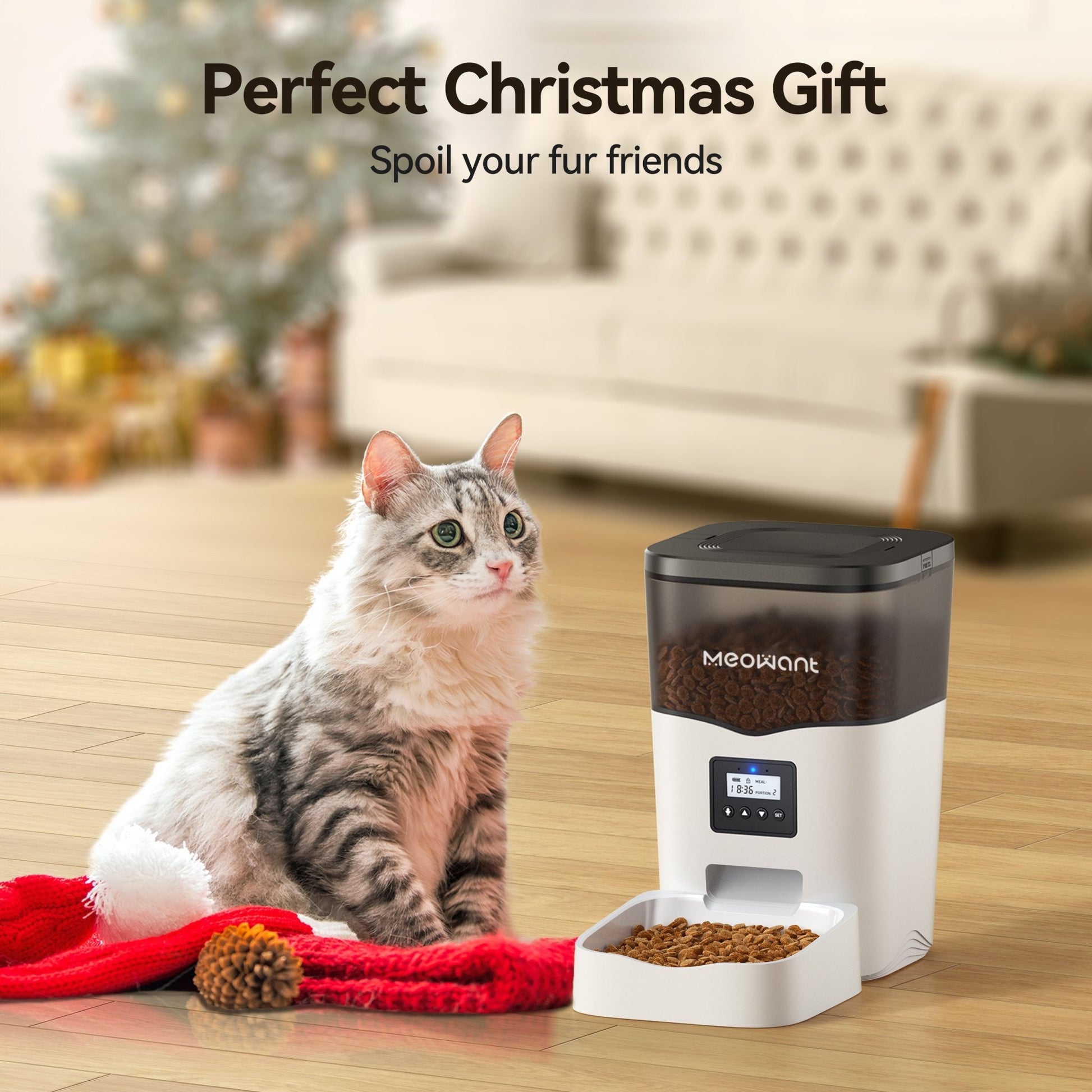 meowant automatic pet feeder manufacturing details