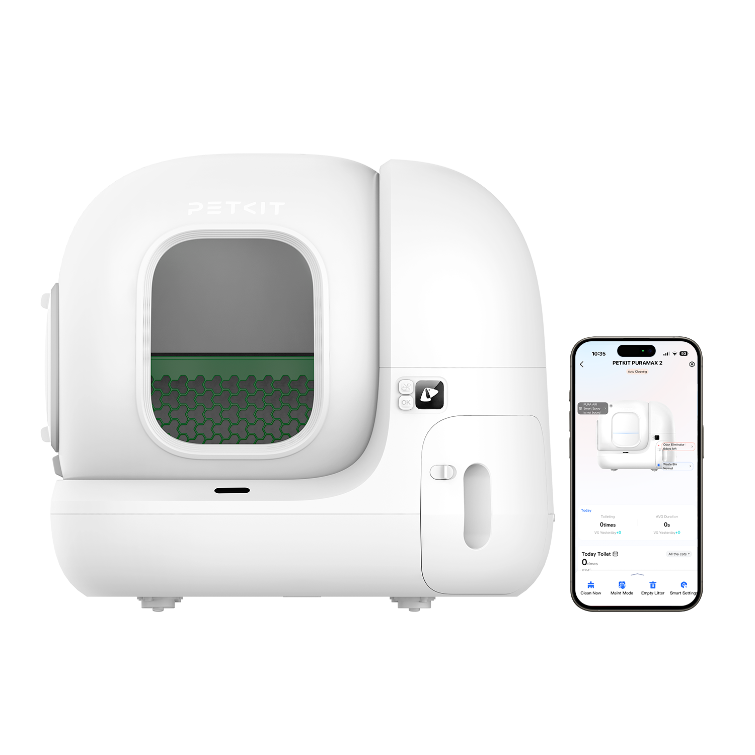 pet kit automatic litter box manufacturing details