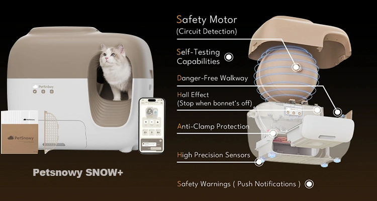 pet snowy vs litter robot 4 manufacturing details
