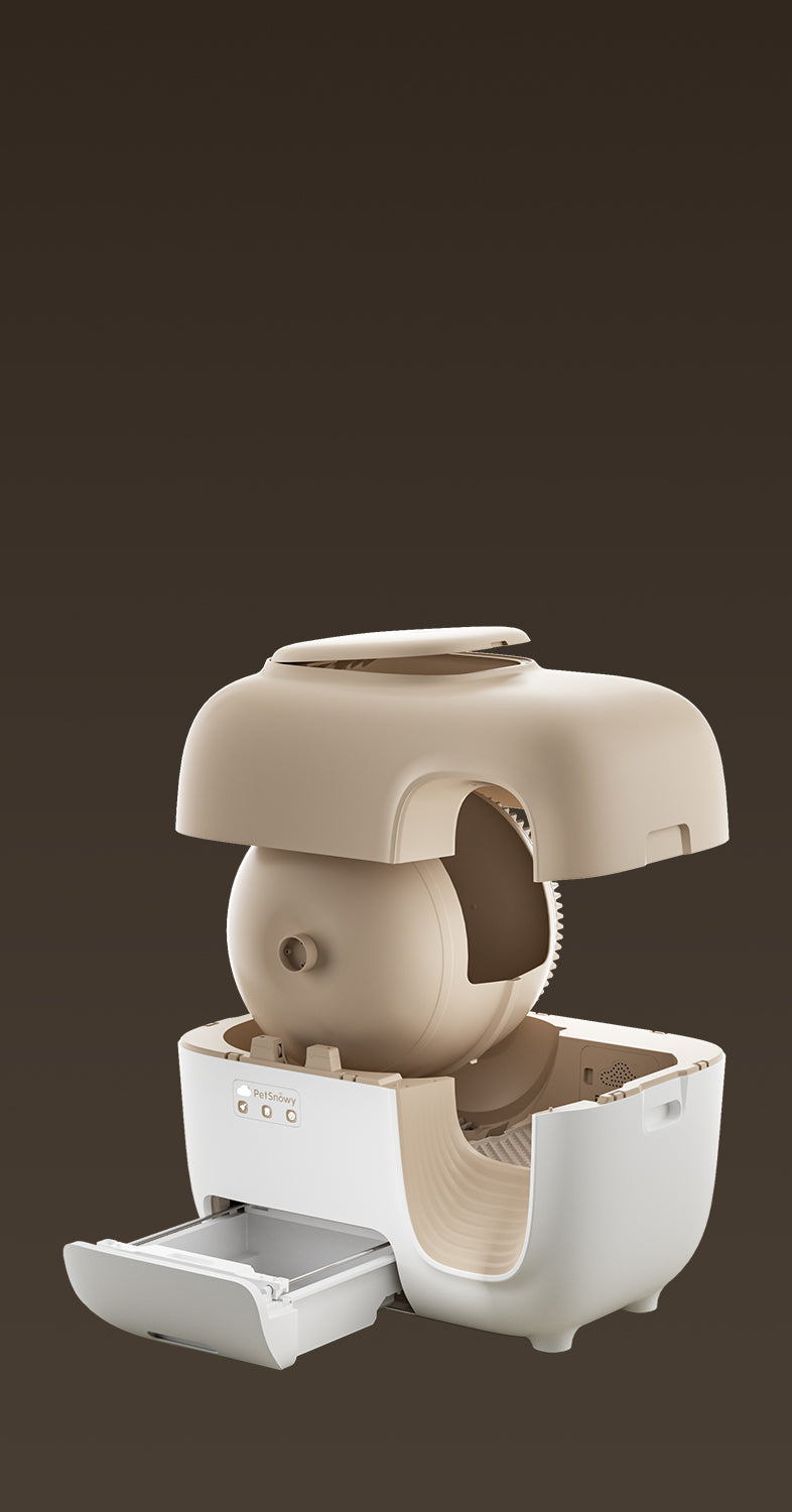 petsnowy automatic litter box manufacturing details