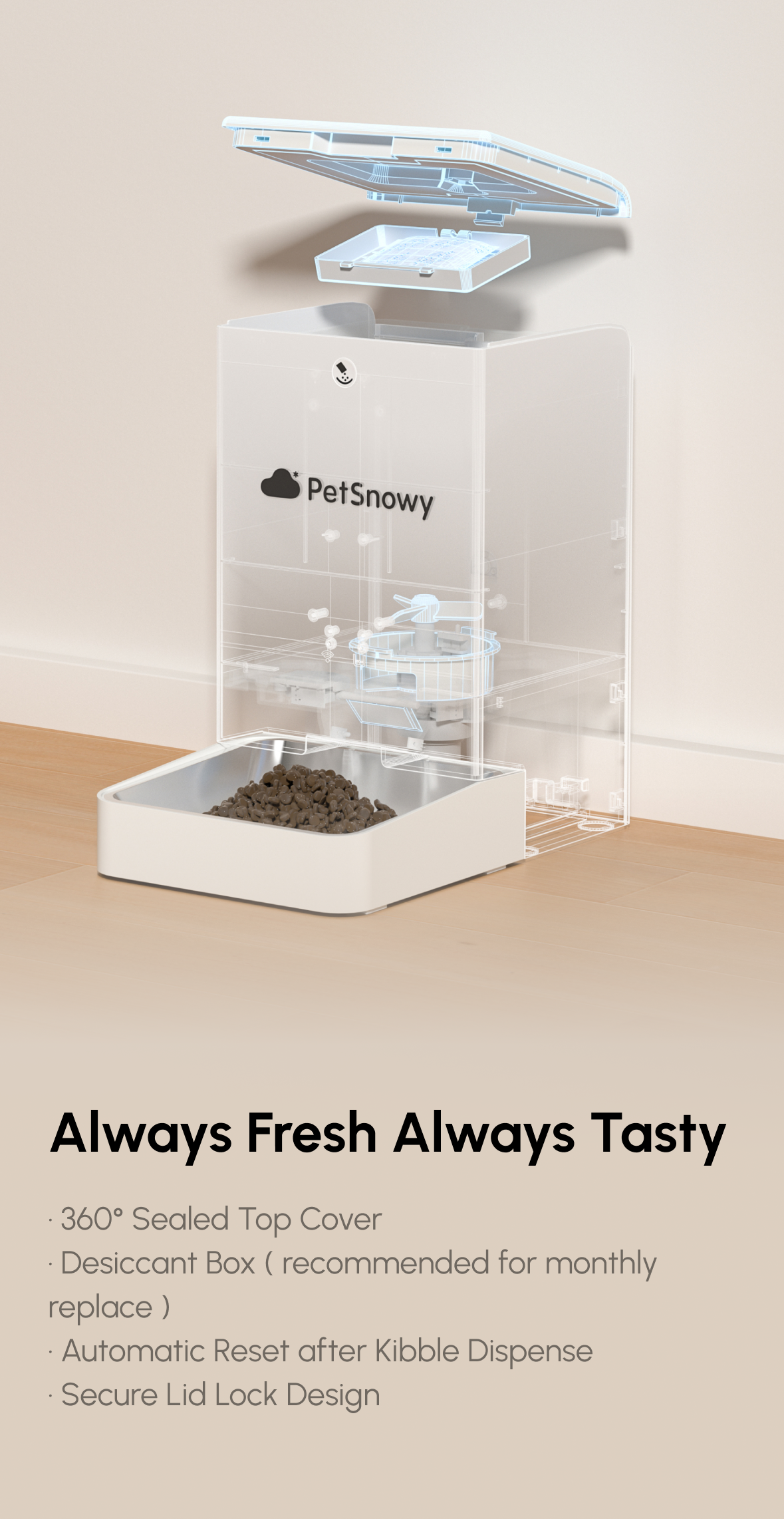 petsnowy feeder manufacturing details