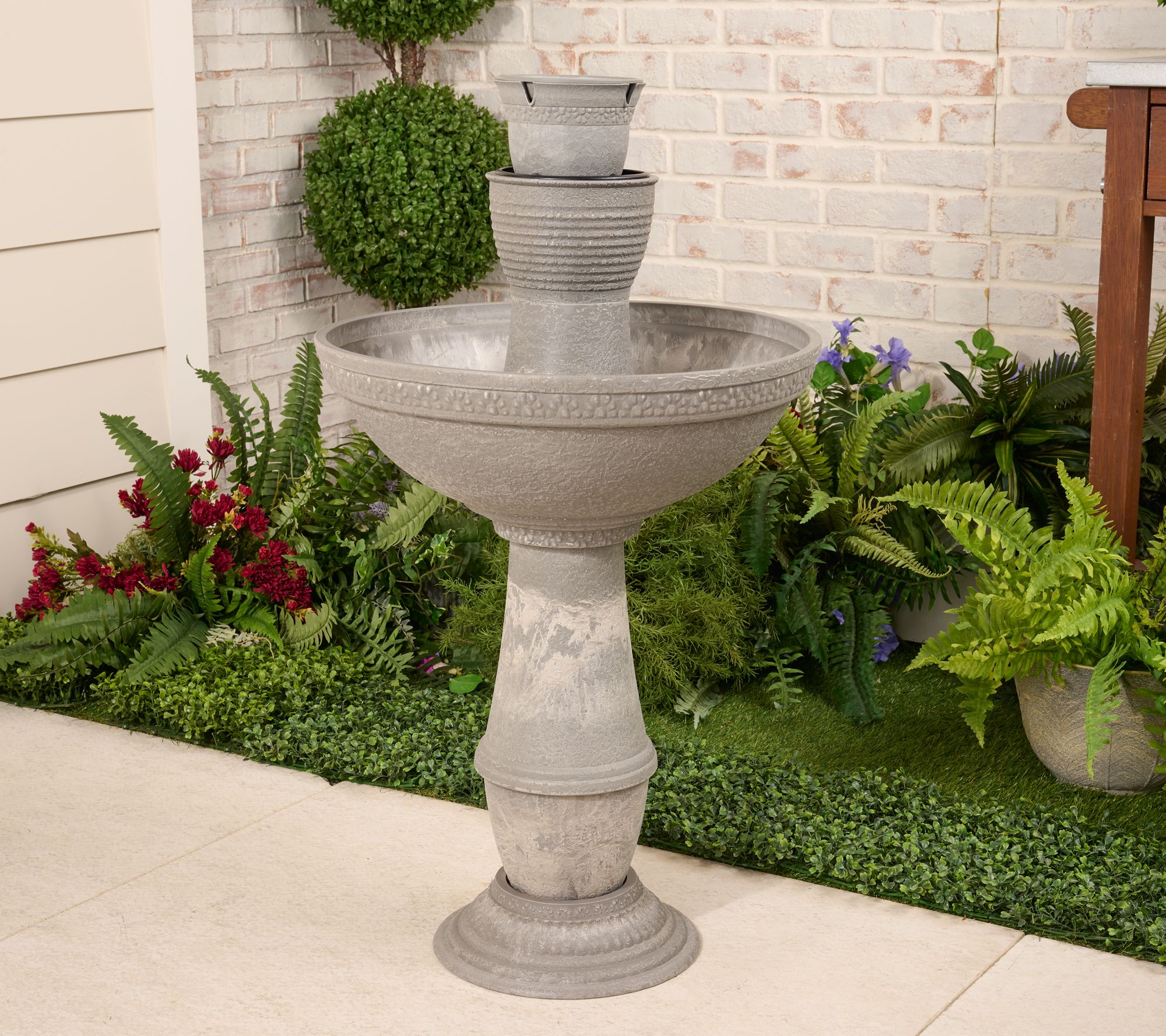 qvc water fountain manufacturing details