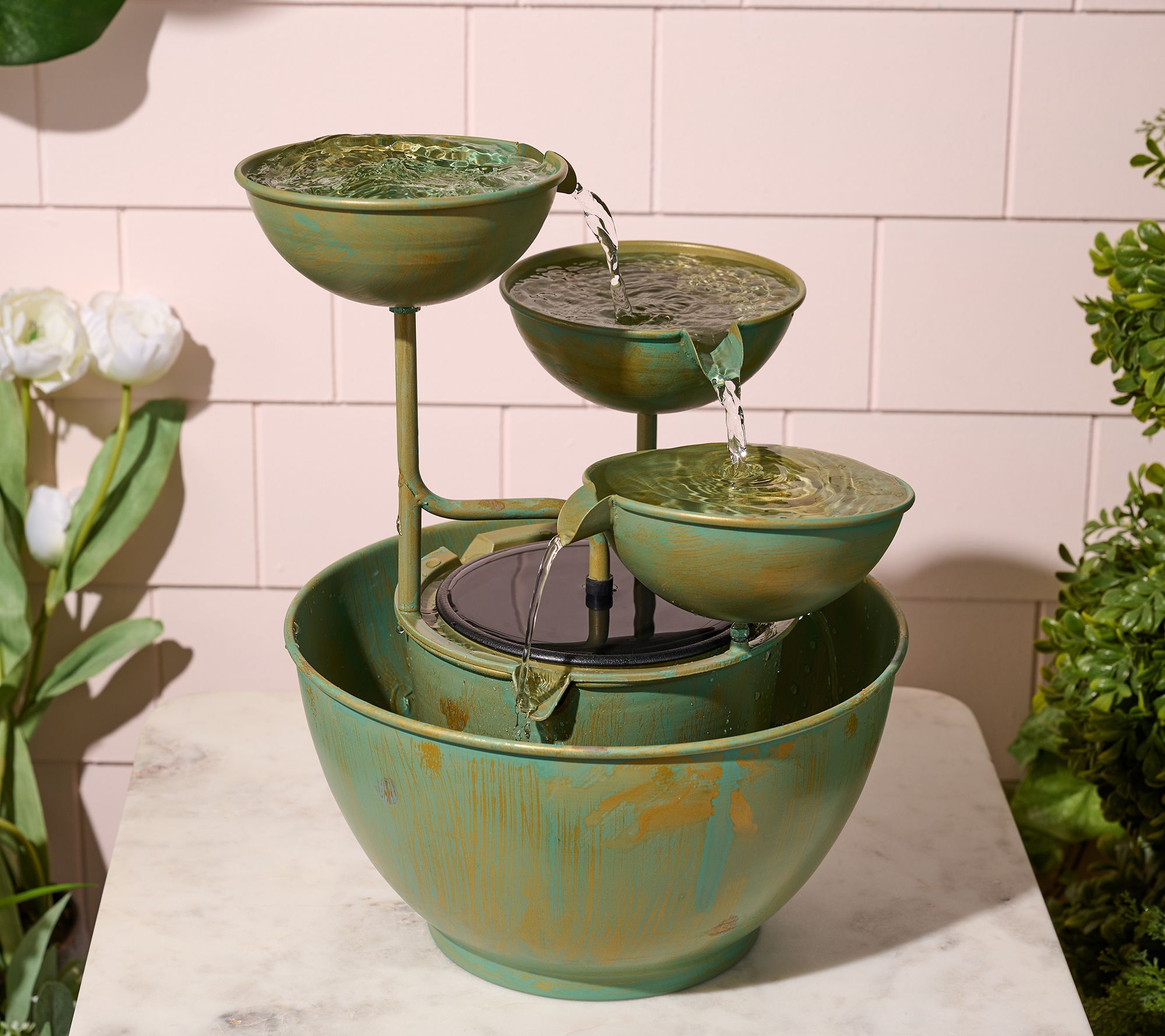 qvc water fountain manufacturing details