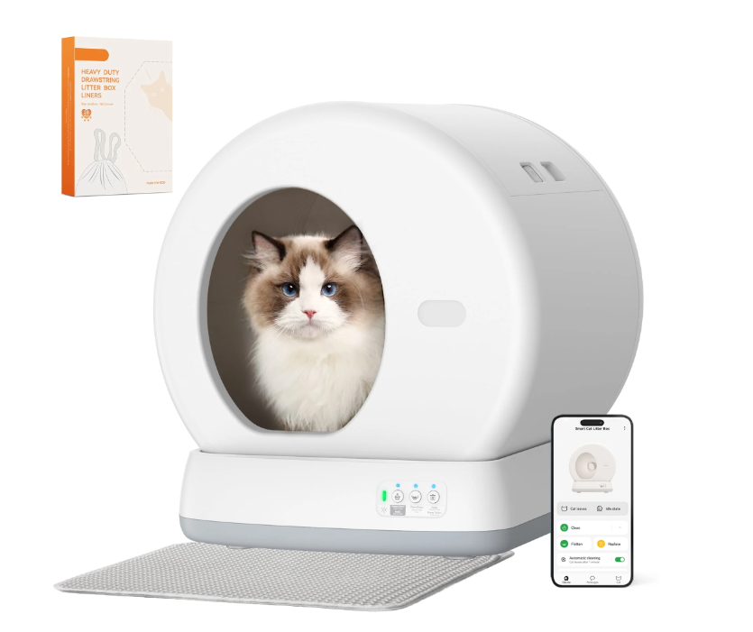 smart litter box for cats manufacturing details